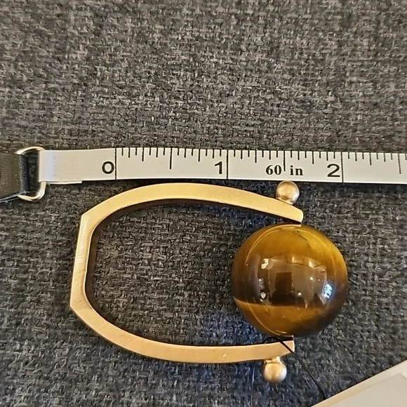 NWT Kim Seybert set of 4 tiger eye napkin ring - Picture 14 of 15